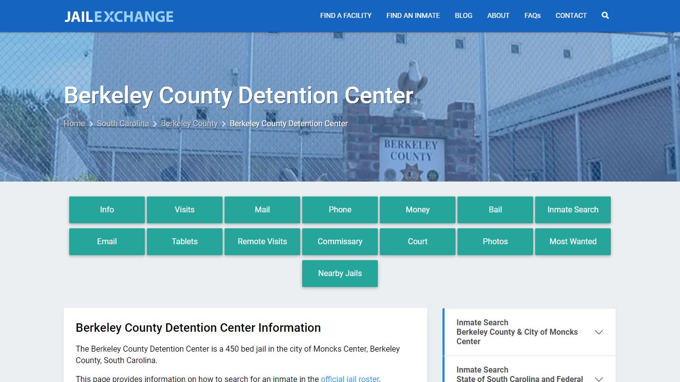 Berkeley County Detention Center - Jail Exchange